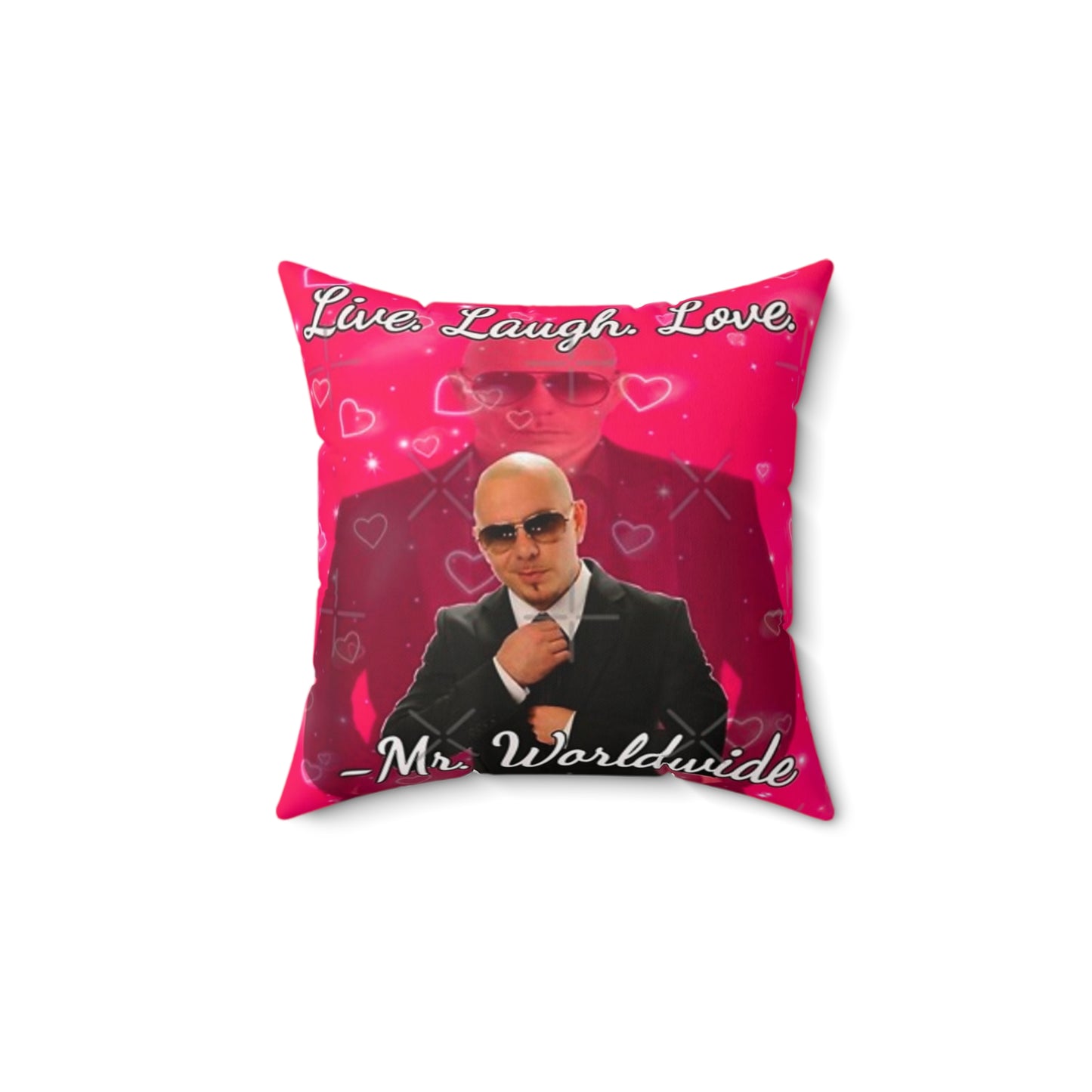 Mr. Worldwide Pillow