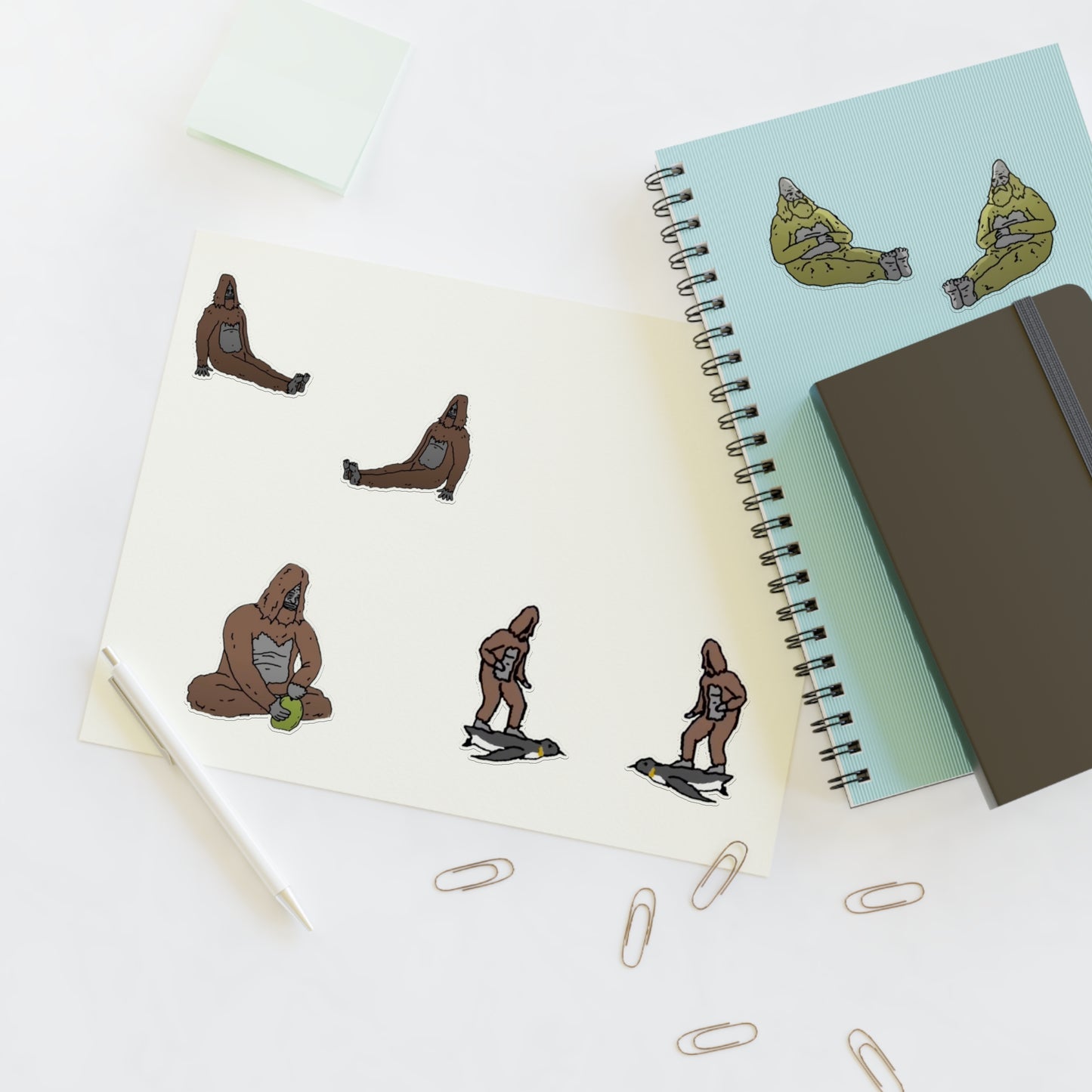 Sassy The Sasquatch Sticker Sheet