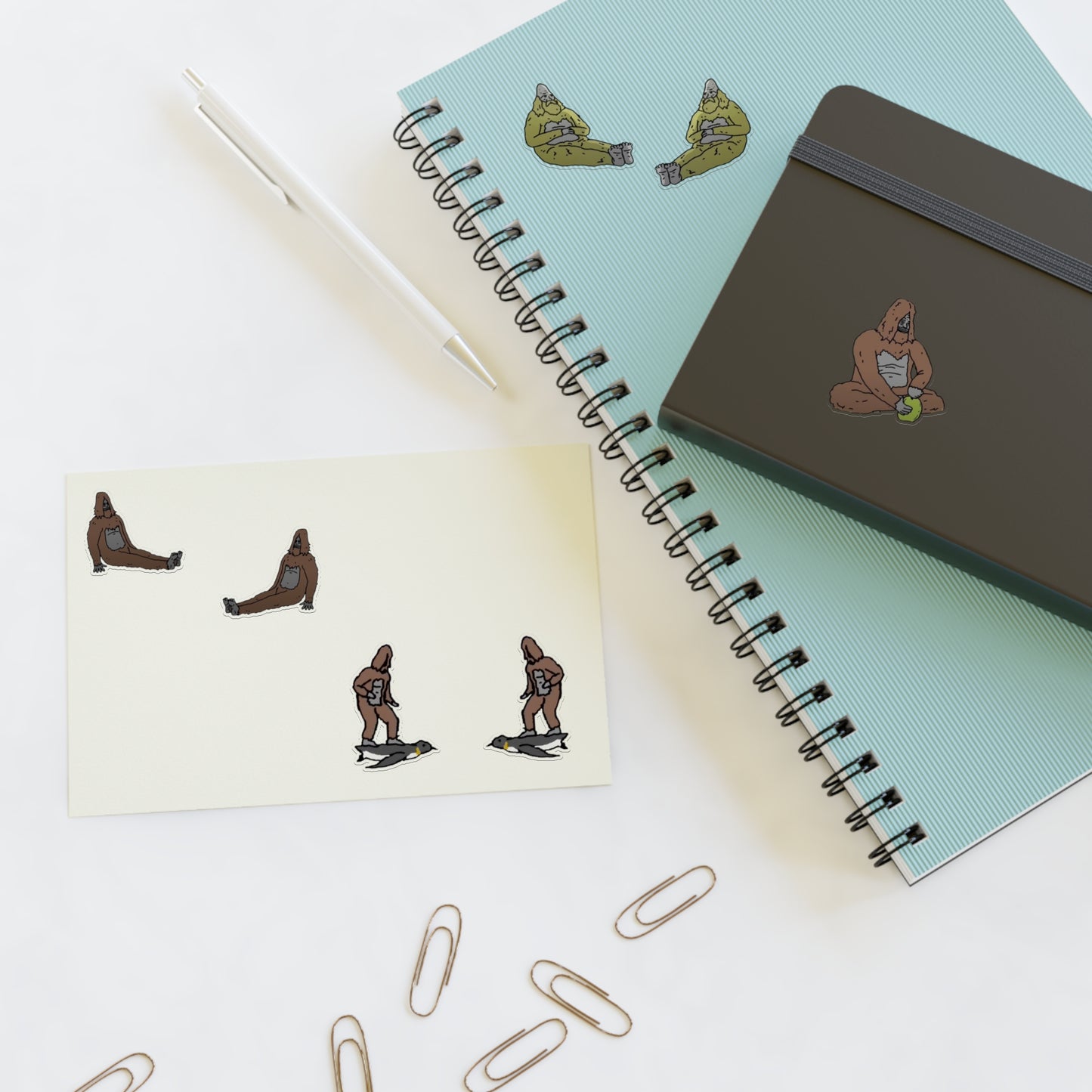 Sassy The Sasquatch Sticker Sheet