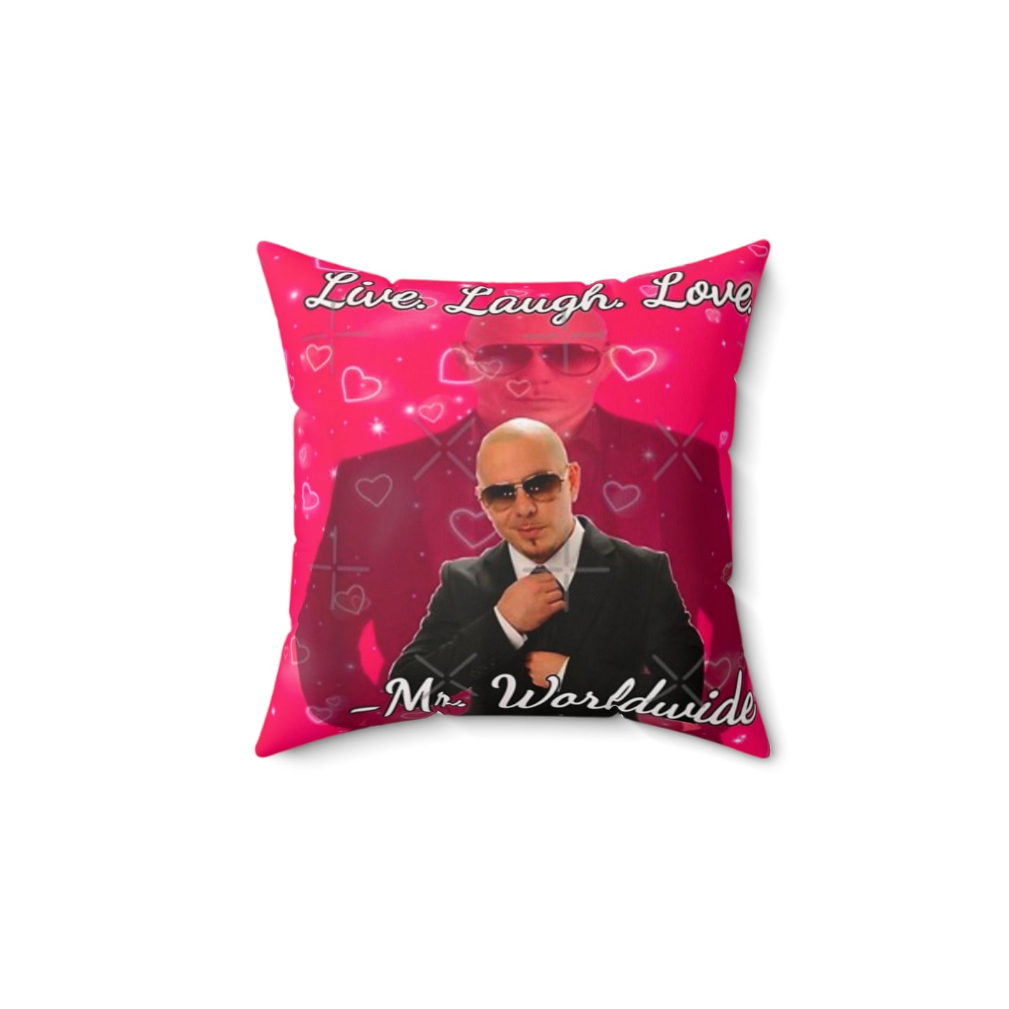 Mr. Worldwide Pillow